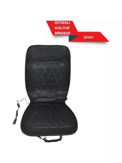 12V Isıtıcı Koltuk Minderi Çakmaklı Ayarlı Siyah (Tekli) BR4807301