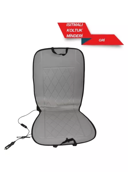 12V Isıtıcı Koltuk Minderi Çakmaklı Ayarlı Gri (Tekli) BR4807302
