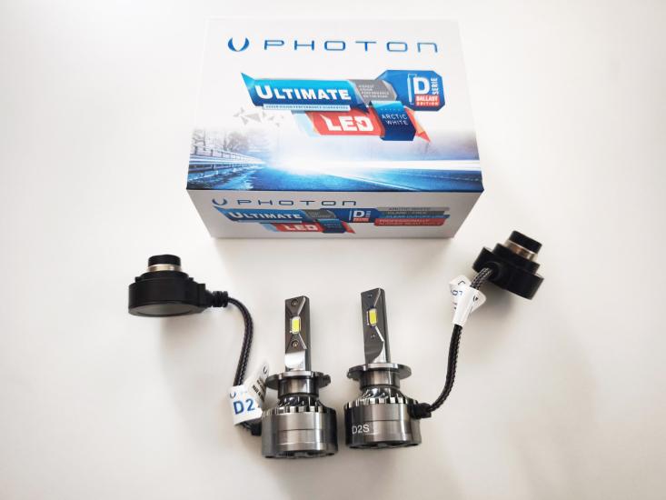 Photon D2S Ultimate 12V-24V LED Xenon Beyaz 9500 Lümen Ballast Version
