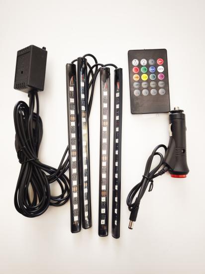 12 Led Ayak Altı Led Lamba Kumandalı 4 Lü 12v Br4283706