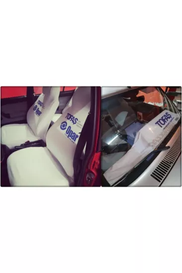 Tofaş Opar Oto Atlet Servis Kılıf & Opar Torpido Havlusu Set