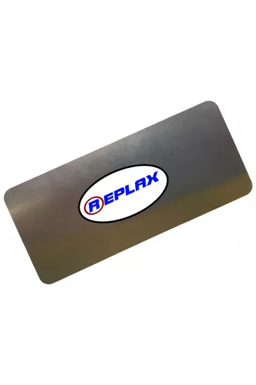 REPLAX Rötuş Çeliği 4cmx9cm. Paslanmaz 1 Adet