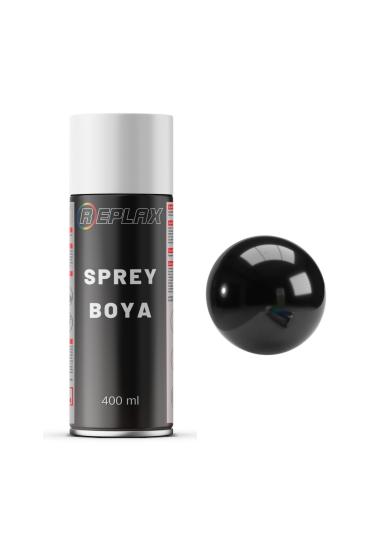 Plastik Boyası Parlak Siyah Sprey Boya 400 Ml.