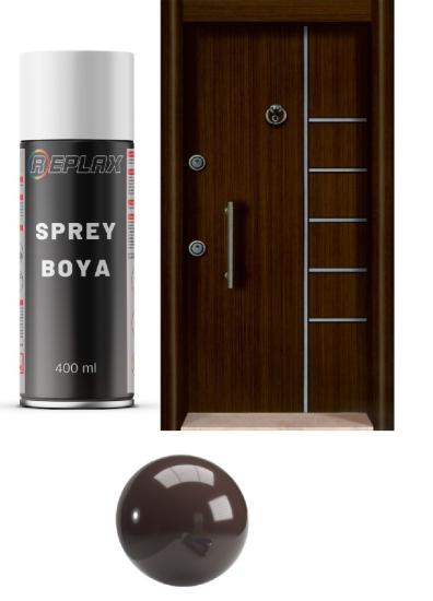 Kahverengi Çelik Kapı Sprey Boyası 400 Ml