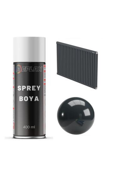Antrasit Radyatör Kalorifer Petek Sprey Boyası 400 Ml