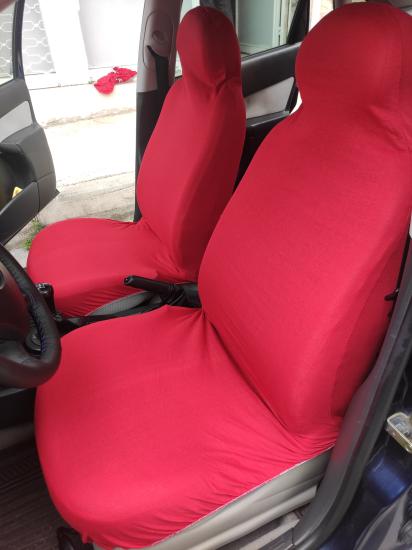 Üniversal Yazısız Kırmızı Oto Atlet Servis Kılıfı 4 Parça Ser-0006