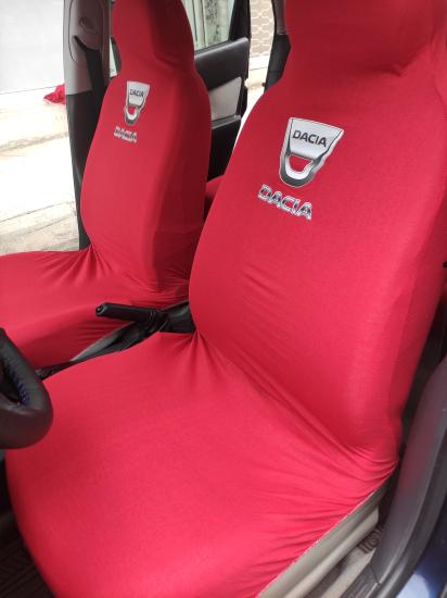 Dacia Kırmızı Oto Atlet Servis Kılıfı 4 Parça Ser-0010