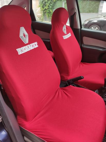 Renault Kırmızı Oto Atlet Servis Kılıfı 4 Parça Ser-0012