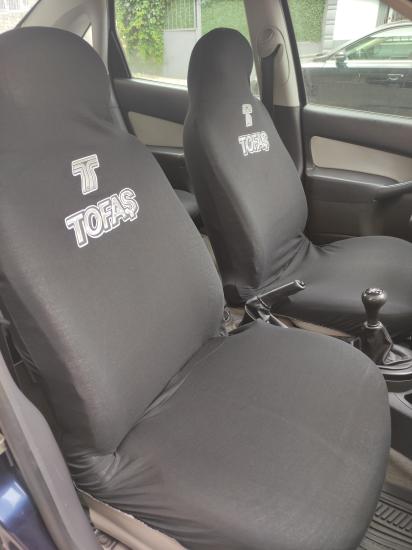 Tofaş Siyah Oto Atlet Servis Kılıfı 4 Parça Ser-0015