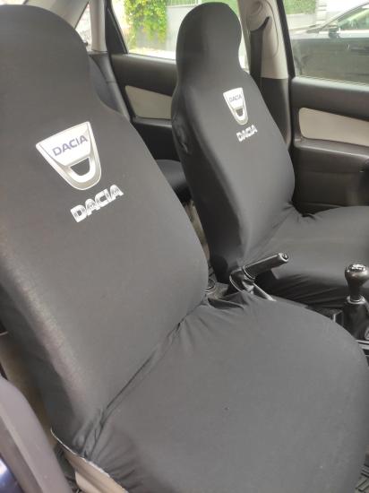 Dacia Siyah Oto Atlet Servis Kılıfı 4 Parça Ser-0018