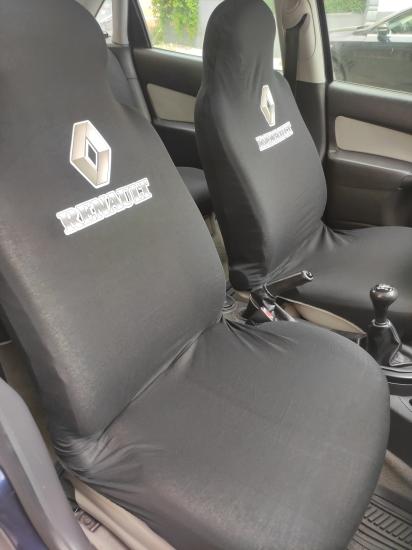 Renault Siyah Oto Atlet Servis Kılıfı 4 Parça Ser-0022