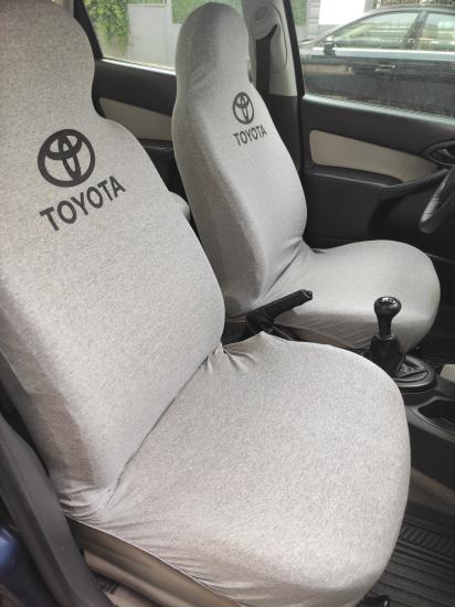 Toyota Gri Oto Atlet Servis Kılıfı 4 Parça Ser-0040