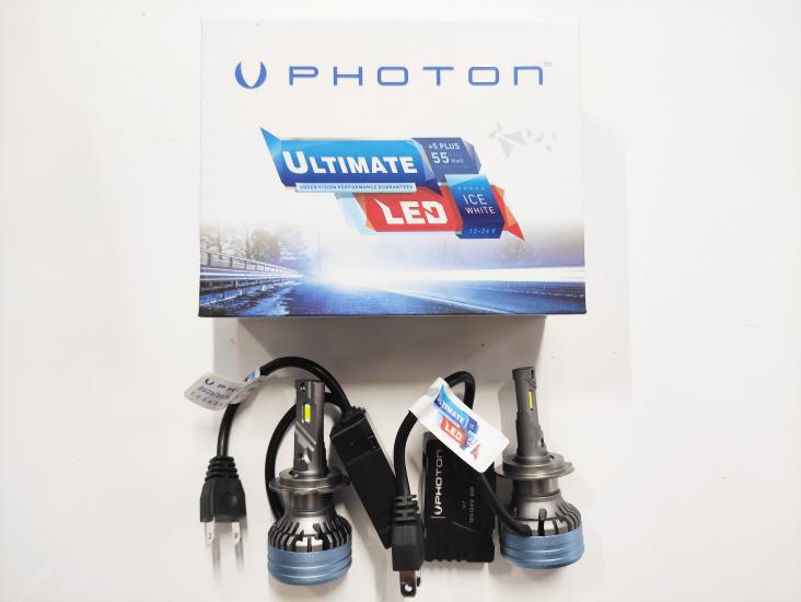 Photon Ultimate H7 12V-24V Led Xenon Beyaz 5+Plus 9500 Lümen Headlight