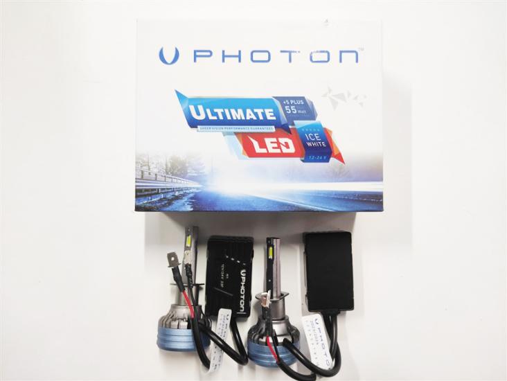 Photon Ultimate H1 12V-24V  Uyumlu  Led Xenon Beyaz 5+Plus 9500 Lümen Headlight