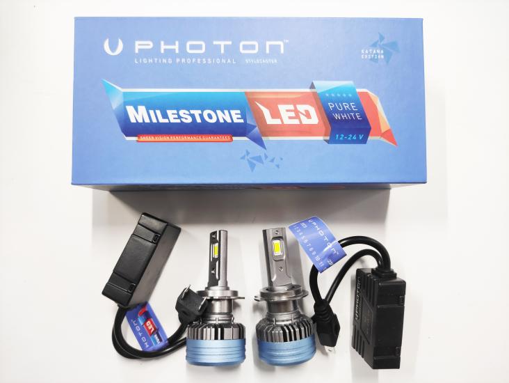 Photon Milestone H7 Katana 12V-24V Led Xenon Beyaz 14000 Lümen