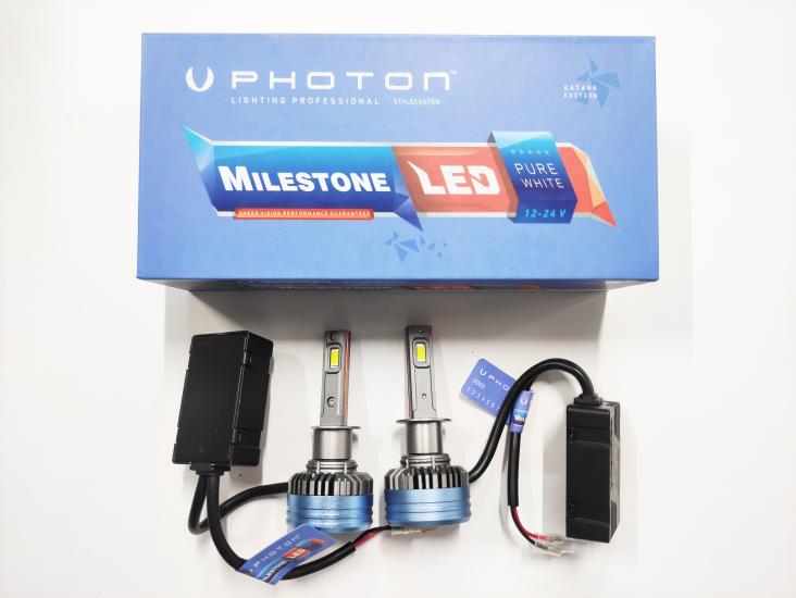 Photon Milestone H1 Katana 12V-24V Led Xenon Beyaz 14000 Lümen