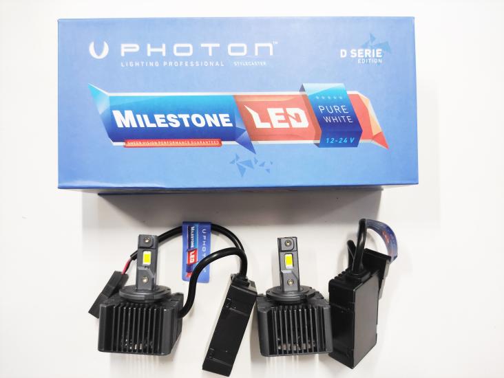 Photon Milestone D5S 12V-24V Led Xenon Beyaz 14000 Lümen Ballast Version