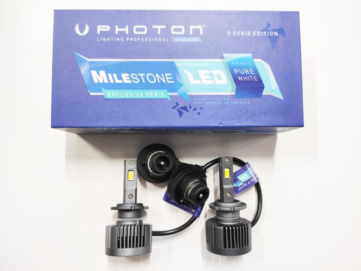 Photon Milestone D4S 12V-24V Led Xenon Beyaz 14000 Lümen Ballast Version Uyumlu