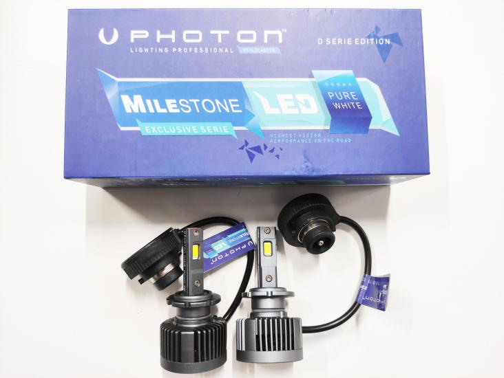 Photon Milestone D2S 12V-24V Led Xenon Beyaz 14000 Lümen Ballast Version Uyumlu