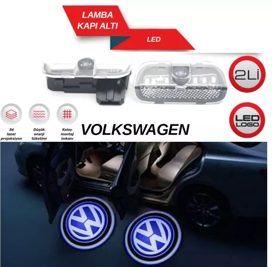 Volkswagen Kapı Altı Işık Logo Araca Özel Orjinal 4328401