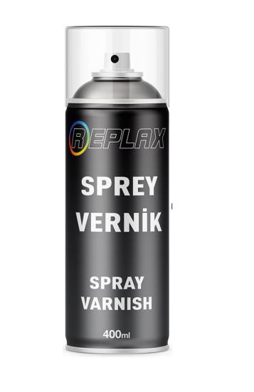 Sprey Şeffaf Parlak 2K Akrilik Vernik 400ml.