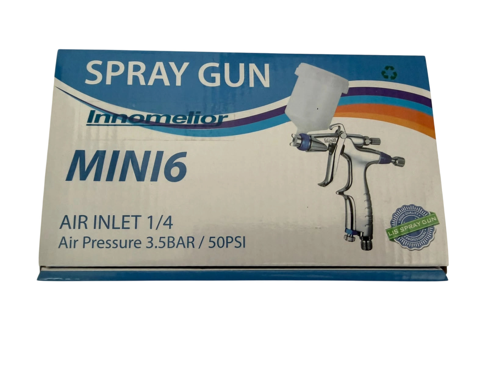 Gölge Tabancası 0,5 mm Krom Kaplama 3,5 Bar 50 Psı